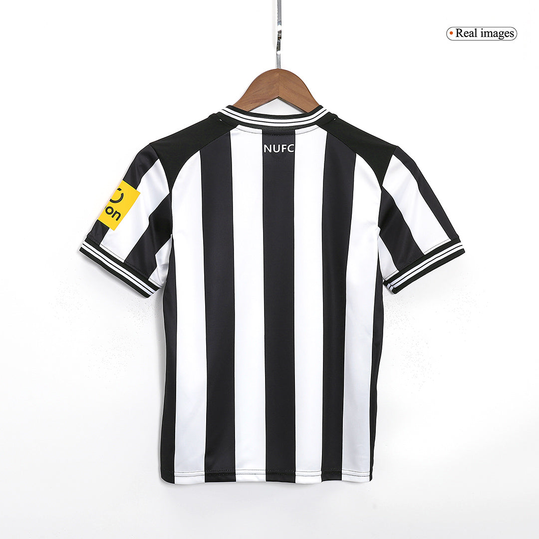 Newcastle United 2023/24 Kids Home - Black and White