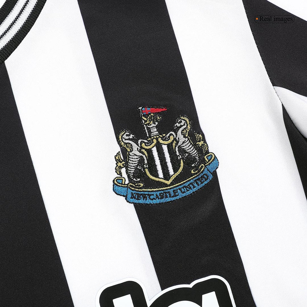 Newcastle United 2023/24 Kids Home - Black and White