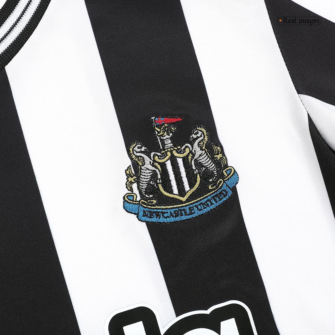 Newcastle United 2023/24 Kids Home - Black and White
