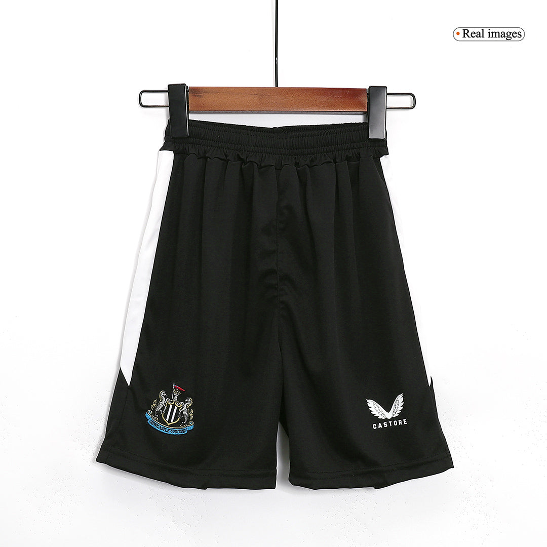 Newcastle United 2023/24 Kids Home - Black and White