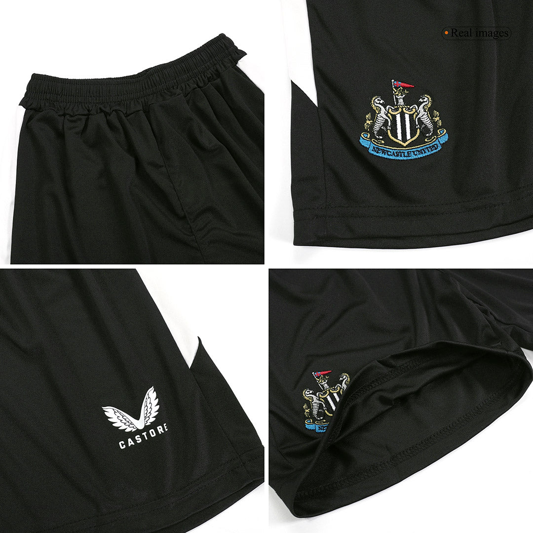 Newcastle United 2023/24 Kids Home - Black and White