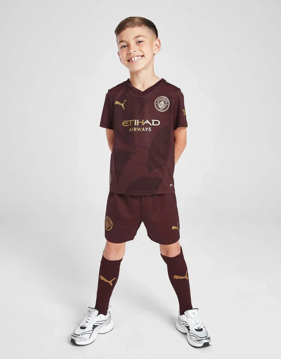 Manchester City 2024/25 Kids Third