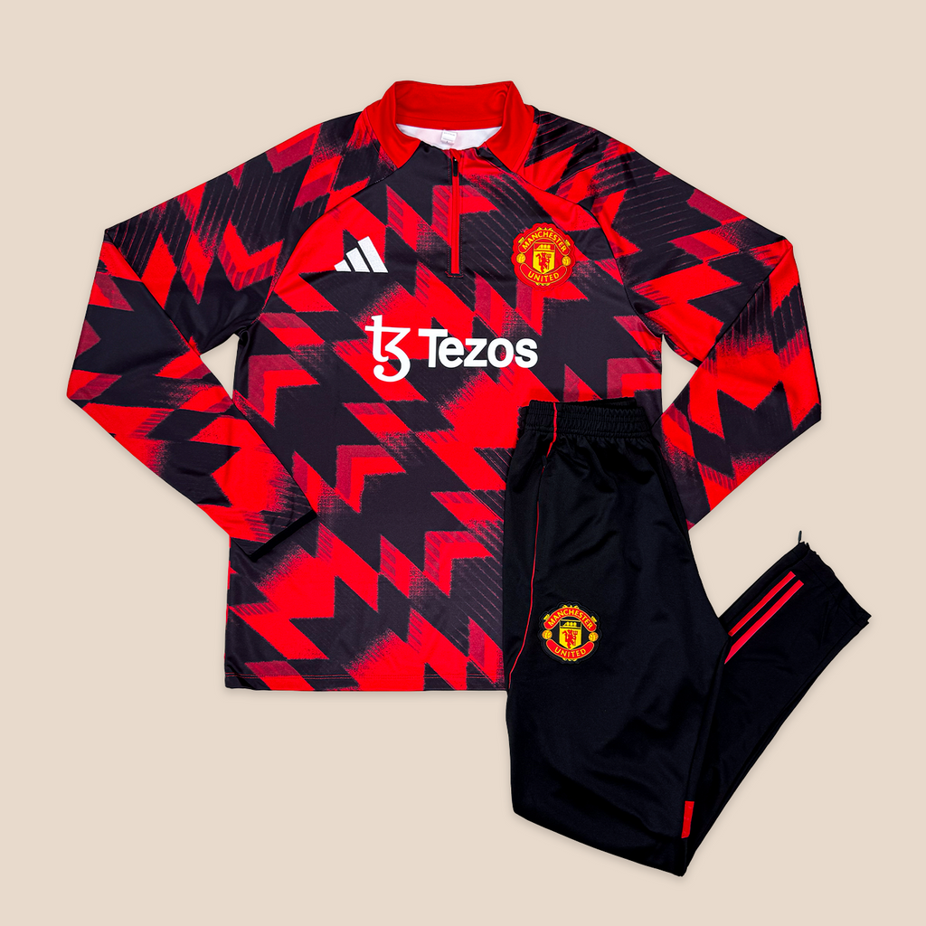 Manchester United Training Set Red - Long Sleeve