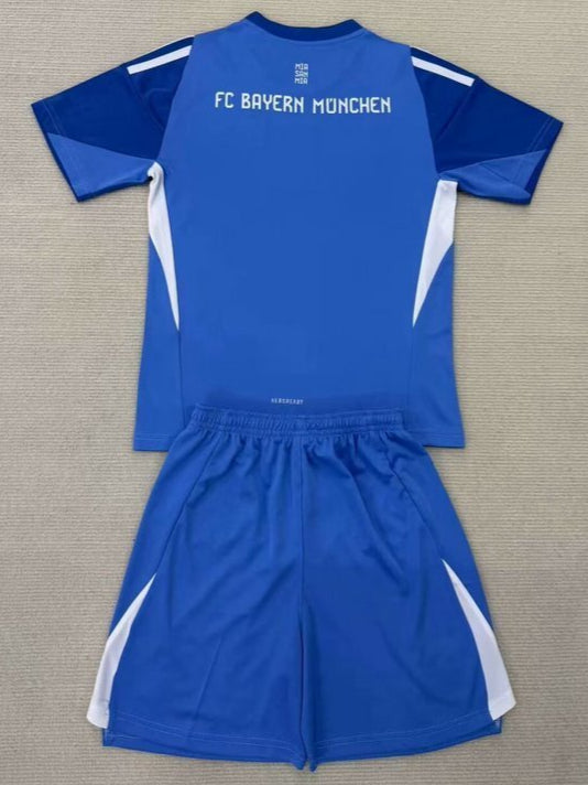 Kids Bayern Munich Goalkeeper Blue 2025/26
