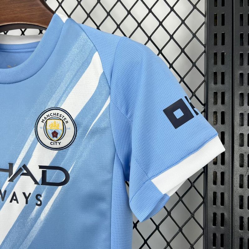 Manchester City 2025/26 Kids Home