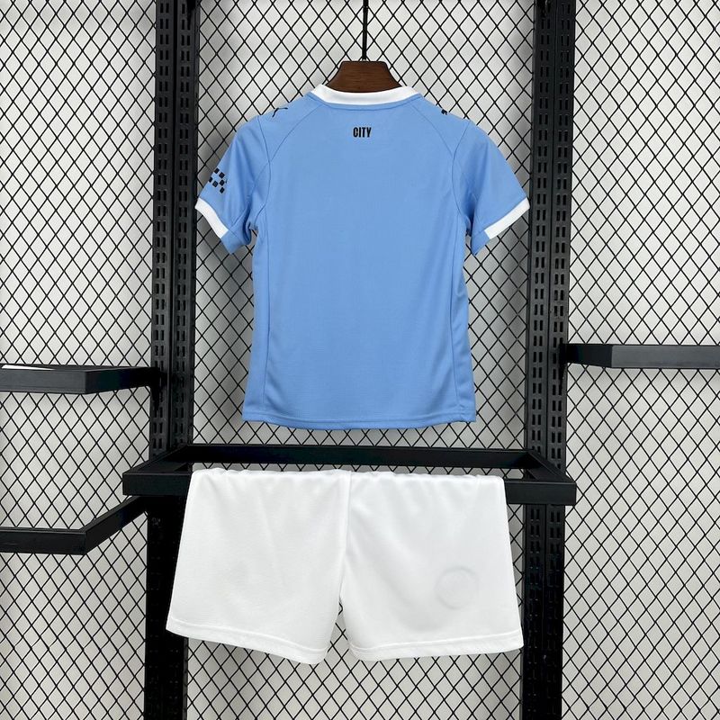 Manchester City 2025/26 Kids Home