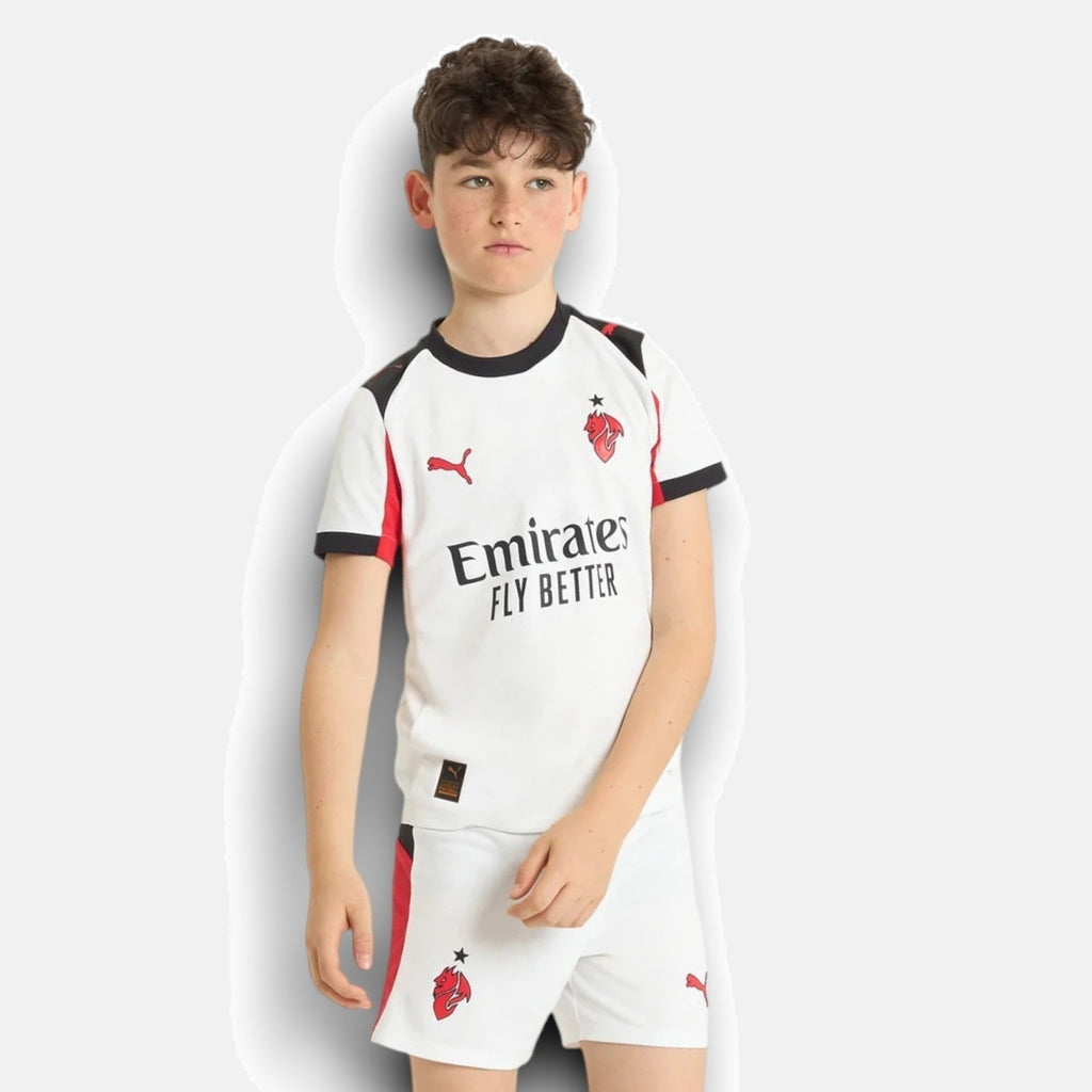 Kids AC Milan Away Kit 2025/26