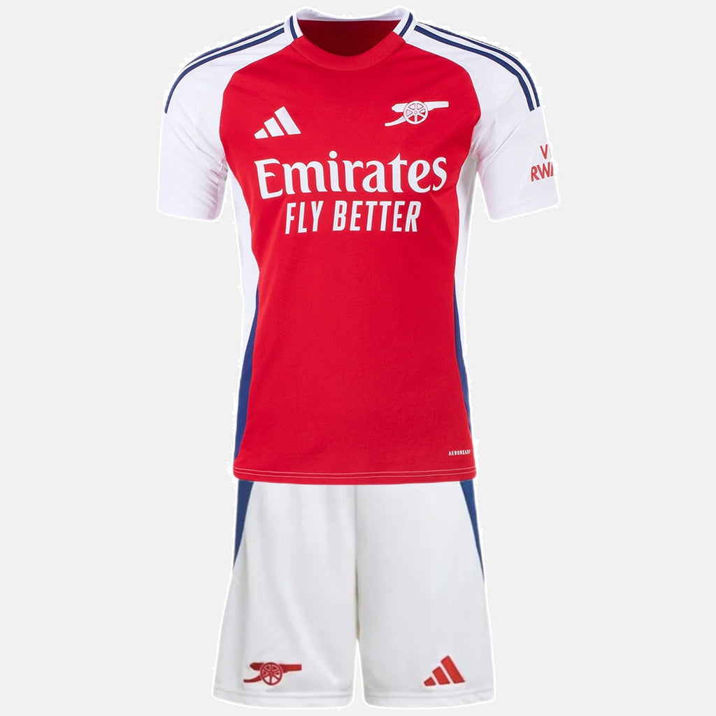 Kids Arsenal Home Kit 2024/2025 - Red and White