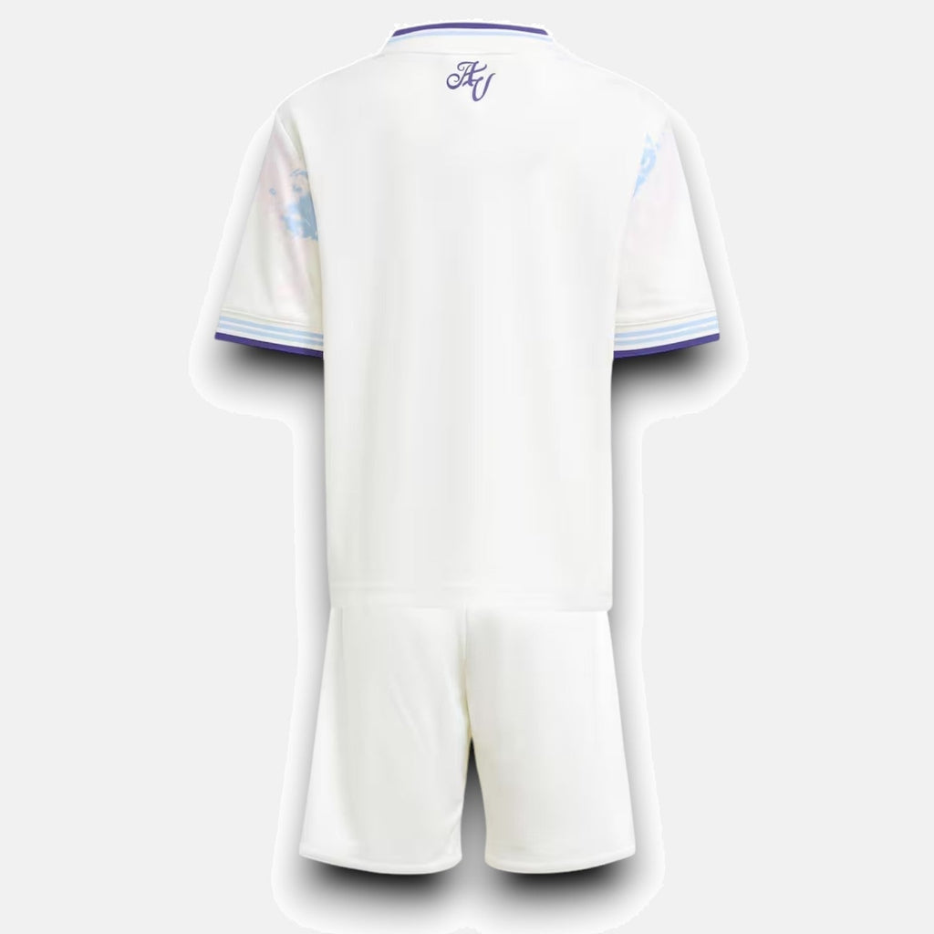 Aston Villa 2025/26 Kids Third