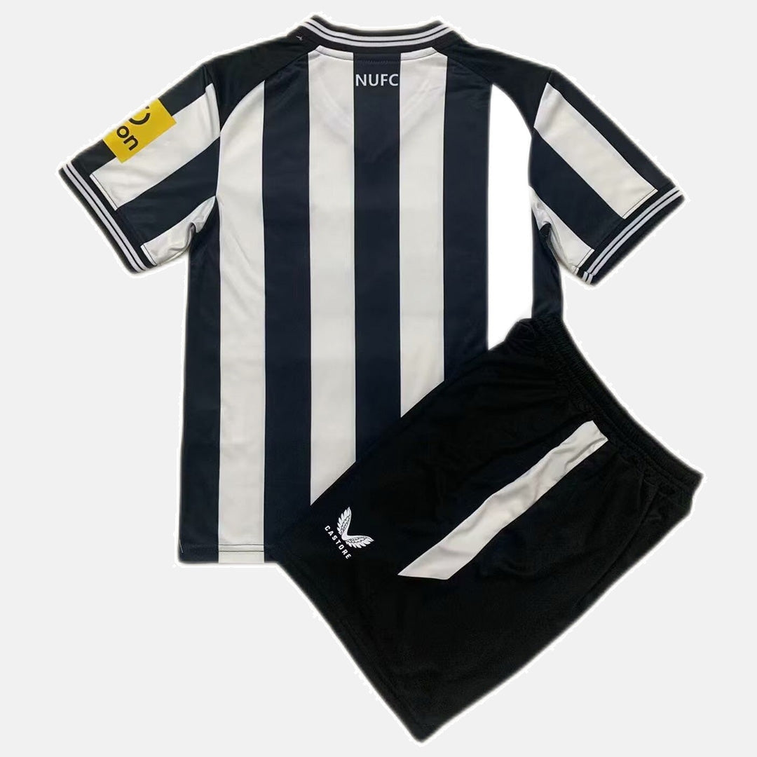 Newcastle United 2023/24 Kids Home - Black and White